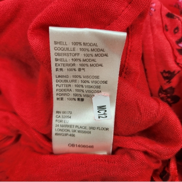 Free People Bijou Skirt Set - Cherry Combo - Picture 10 of 16